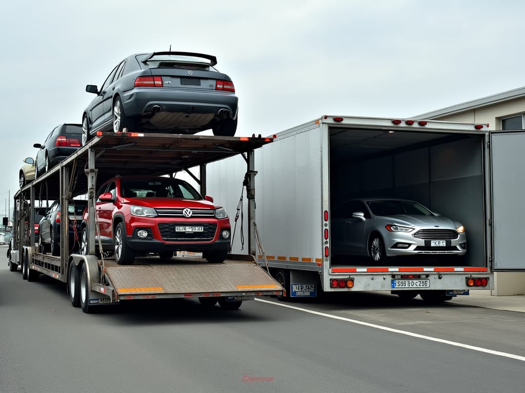 Enclosed vs. Open Transport: Which is Right for Your Vehicle?